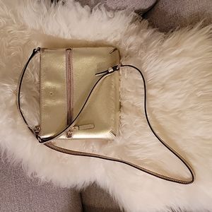 Gold Kate Spade crossbody